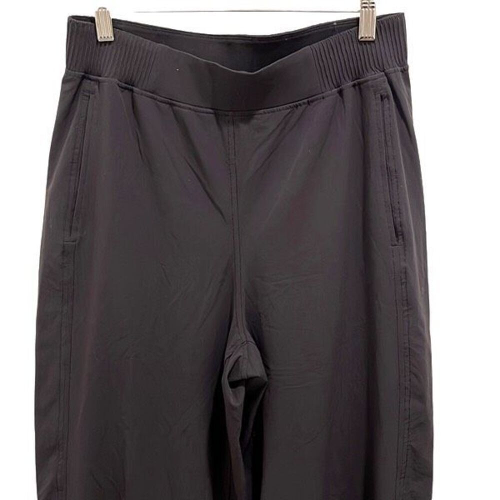Lululemon Womens Flat Front Stretch Pocket Pull-On Track Pants Black Size Medium - Picture 5 of 11